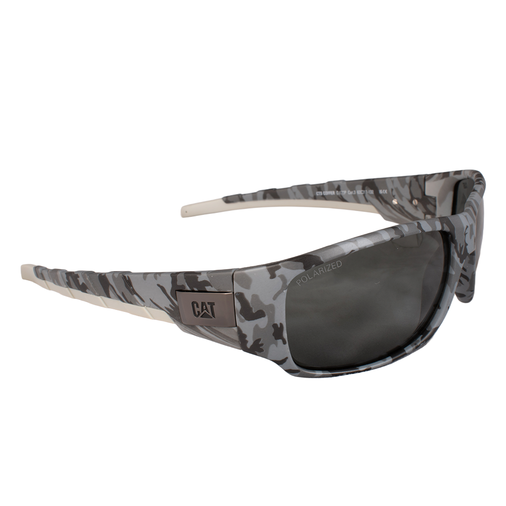 LENTES DE SOL CAT POLARIZADOS CAMUFLAJE GRIS CTSCOFFER 170P 63