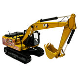 Excavadora hidráulica Cat 320 GX a escala 1:50 con tótem de dragón, Edición especial