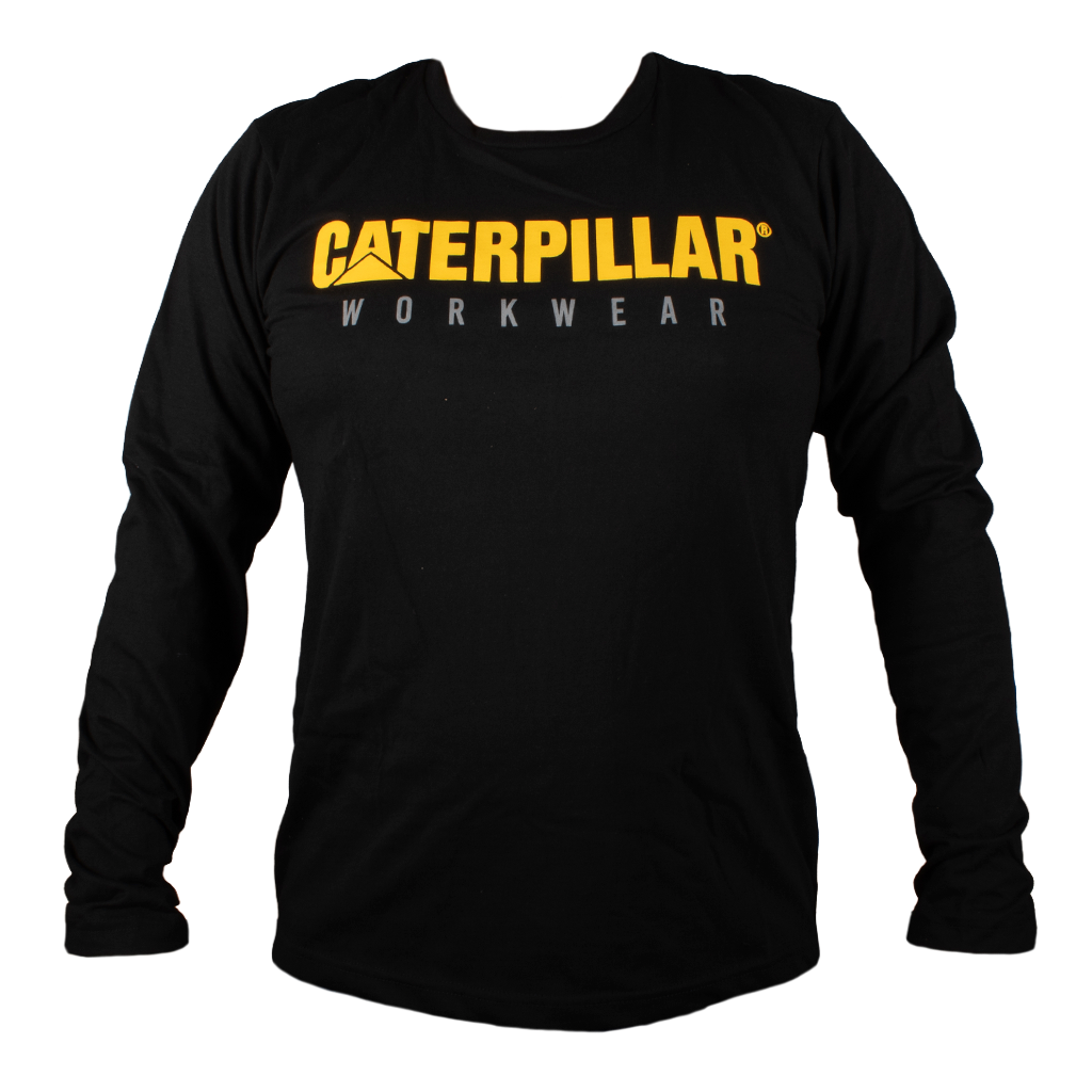 PLAYERA CATERPILLAR MANGA LARGA FW22ML002TM