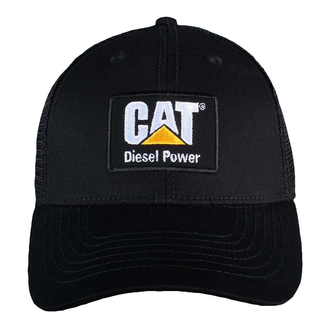 GORRA DIESEL POWER NEGRA DE MALLA
