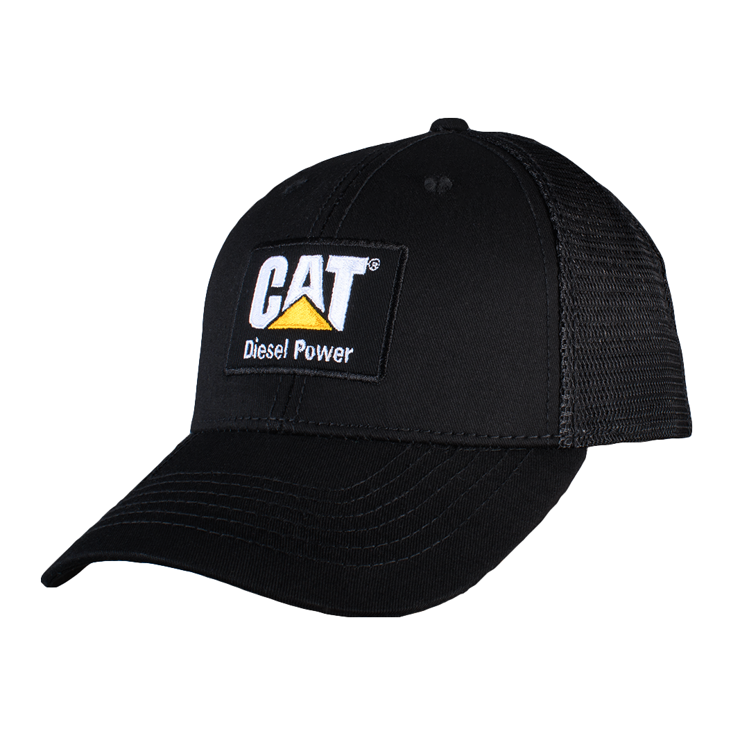 GORRA DIESEL POWER NEGRA DE MALLA
