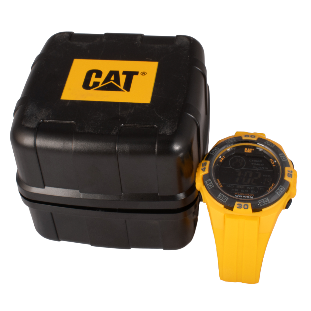 RELOJ DIGITAL CAT AMARILLO OC.147.27.147
