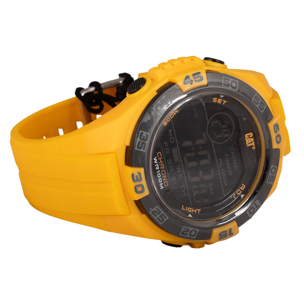 RELOJ DIGITAL CAT AMARILLO OC.147.27.147