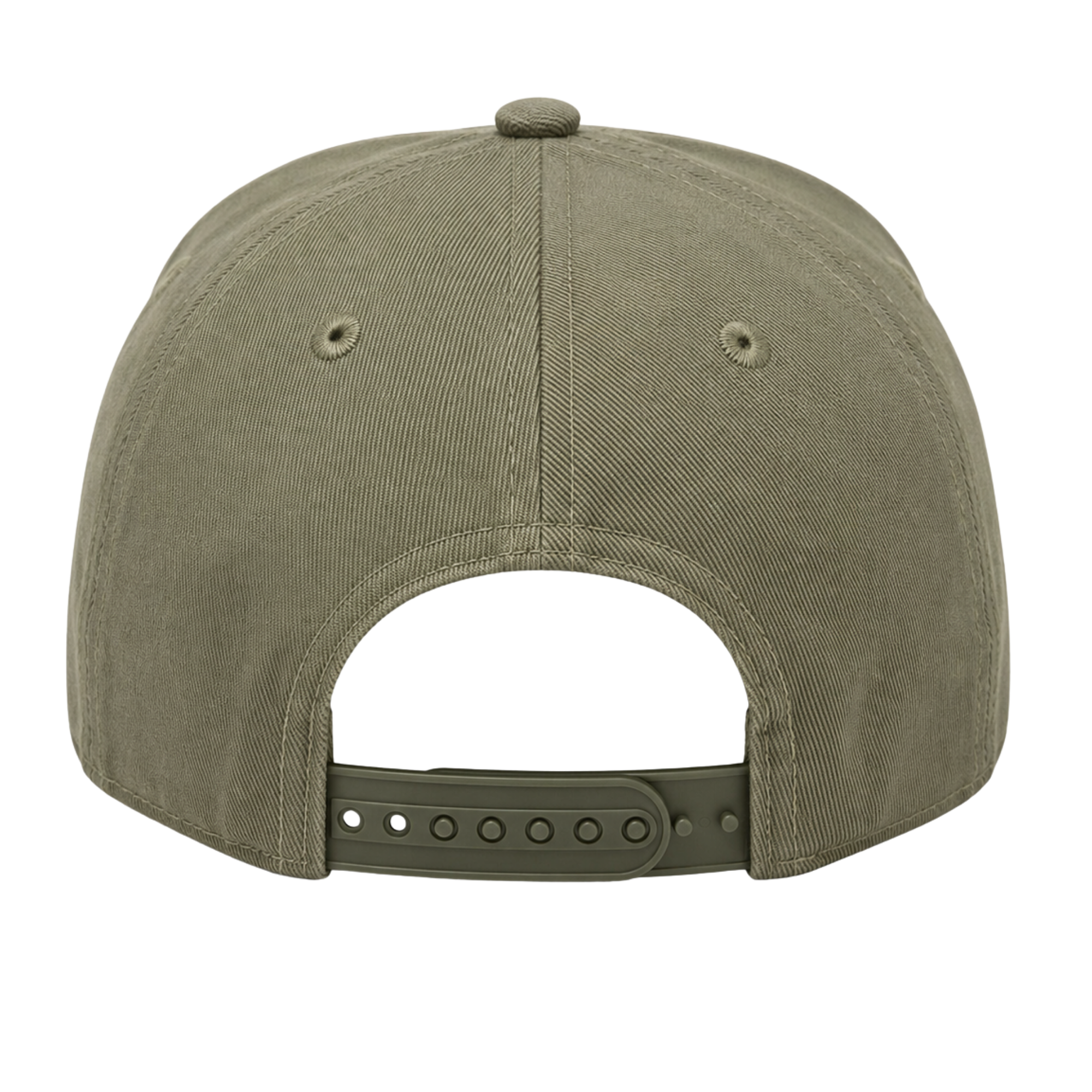 Gorra verde con letras reflejantes