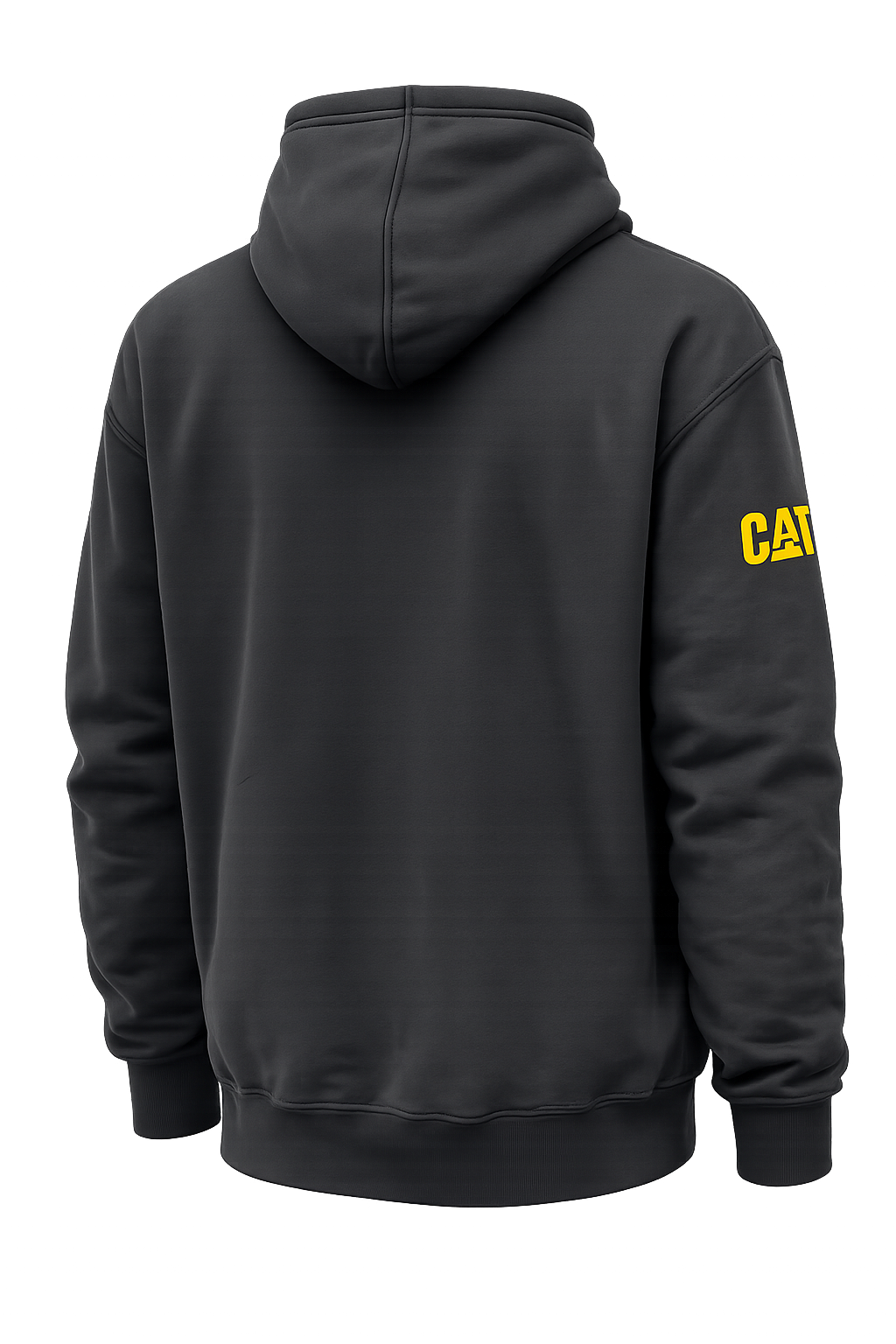 Sudadera con Capucha Caterpillar Negra para Hombre