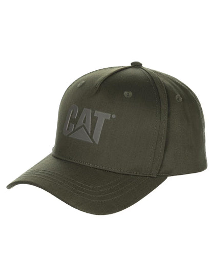 Gorra verde con letras reflejantes
