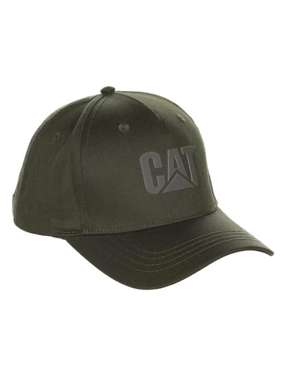Gorra verde con letras reflejantes