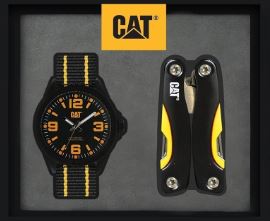 RELOJ CATERPILLAR YELLOW 05.160.67.137 SET CON PINZAS MULTIUSOS