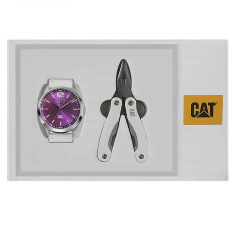 Set de Reloj y Multiherramienta CAT para dama modelo 05.340.30.838