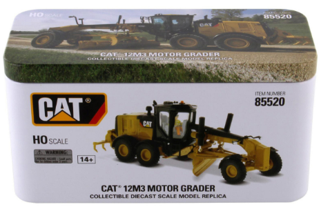 MOTONIVELADORA CAT 12M3 ESCALA 1:87