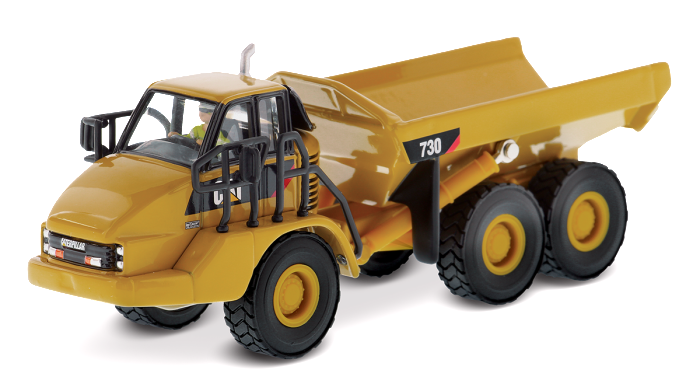 CAMION ARTICULADO CAT 730, ESCALA 1:87