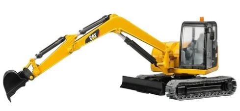JUGUETE BRUDER ESCALA 1:16 CAT MINI EXCAVATOR