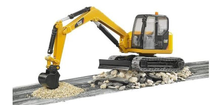 JUGUETE BRUDER ESCALA 1:16 CAT MINI EXCAVATOR