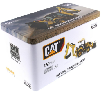 RETROEXCAVADORA CAT 420F2 BACKHOE LOADER ESCALA 1:50 85233
