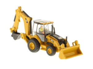 RETROEXCAVADORA CAT 450E BACKHOE LOADER, ESCALA 1:87