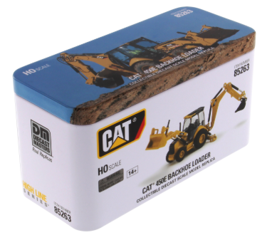 RETROEXCAVADORA CAT 450E BACKHOE LOADER, ESCALA 1:87