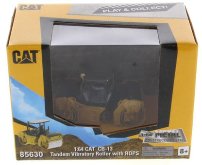 Rodillo compactador vibratorio en tándem Cat CB-13 con ROPS 85630