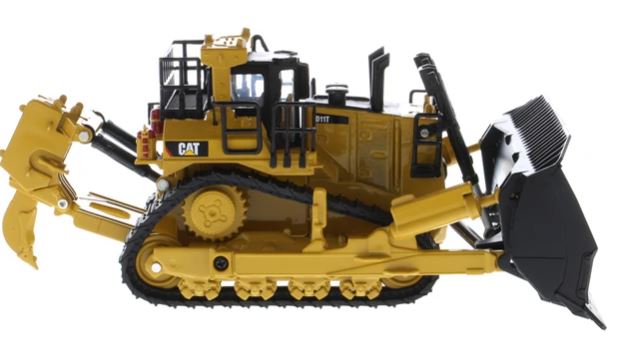 TRACTOR DE CADENAS D11T CAT CON DOS CUCHILLAS ESCALA 1:64