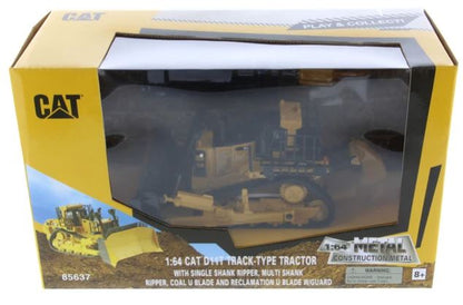 TRACTOR DE CADENAS D11T CAT CON DOS CUCHILLAS ESCALA 1:64