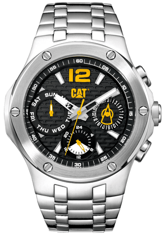 Reloj para caballero CAT modelo A1.149.11.131, en acero inoxidale