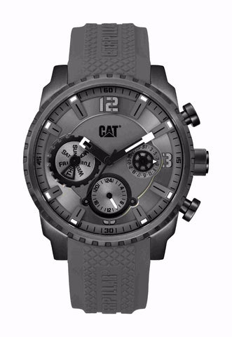 Reloj CAT para Caballero modelo AC.161.21.127, extensible de silicona gris