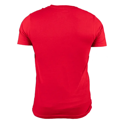 PLAYERA JERSSEY MANGA CORTA COLOR ROJO