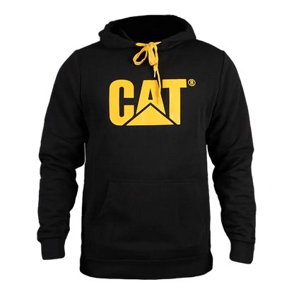 SUDADERA NEGRA LOGO CAT