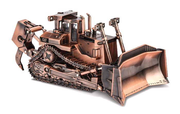 TRACTOR TYPE D11T COPPER FINISH EDICIÓN ESPECIAL ESCALA 1:50