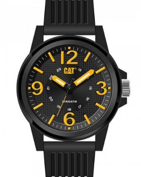 RELOJ CAT GROVY BLACK YELLOW LF.111.21.137