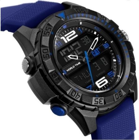 RELOJ CAT BASECAMP BLUE MC.155.26.136