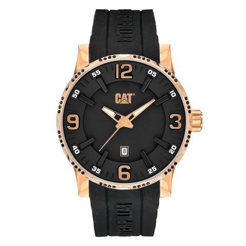 Reloj CAT para Dama modelo NJ.231.21.139, extensible de silicona negro