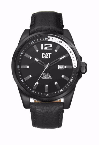 Reloj CAT para Caballero modelo WT.161.34.131, extensible de piel en color negro