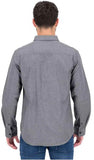 CAMISA DE VESTIR GRIS CAT